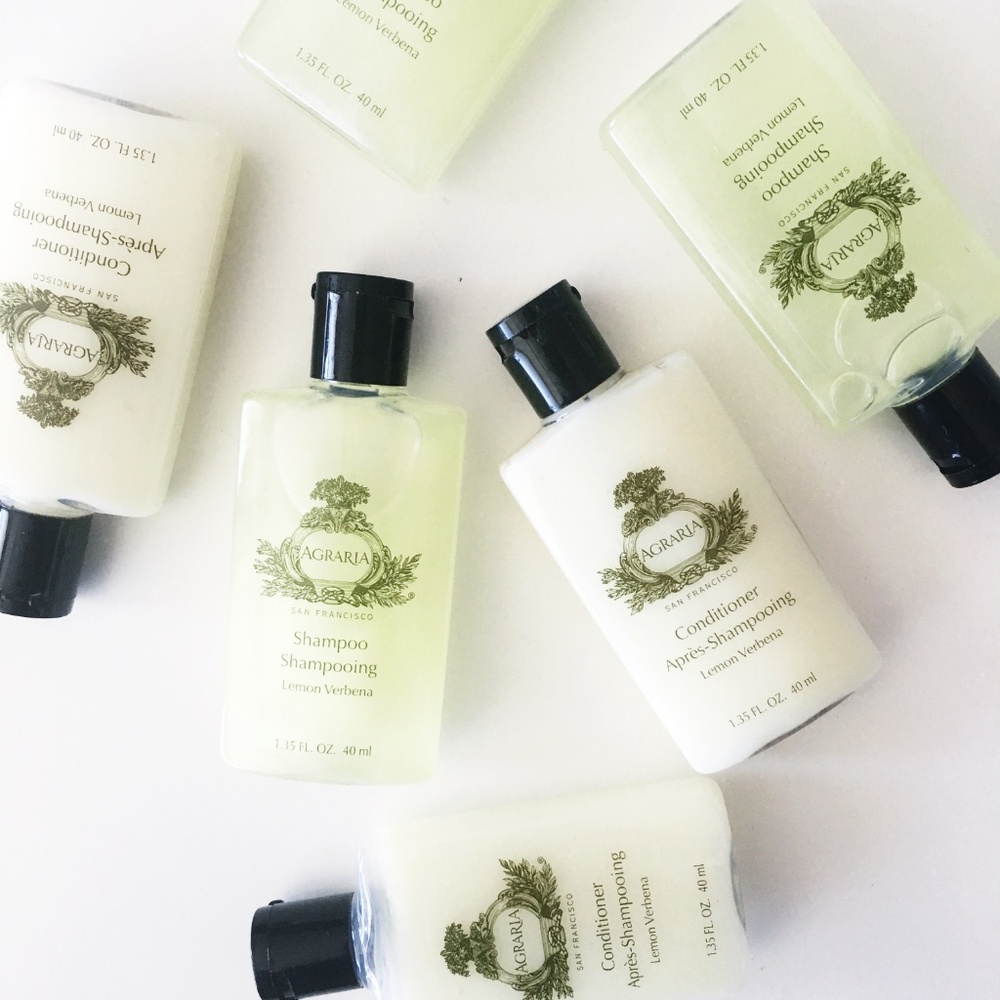 (Set of 6) Agraria Shampoo & Conditioner Travel
